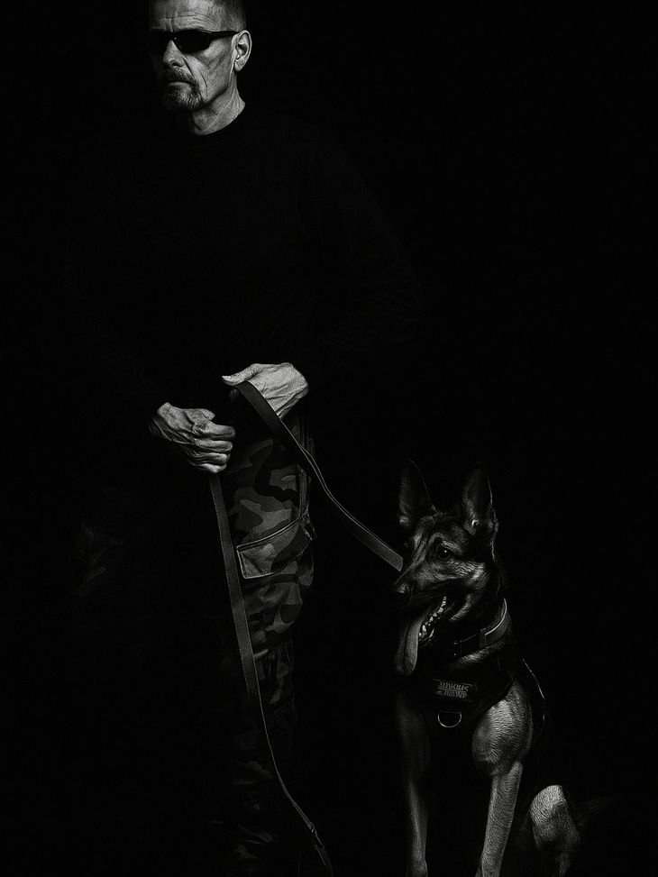 Troy Sarro, owner and K9 handler